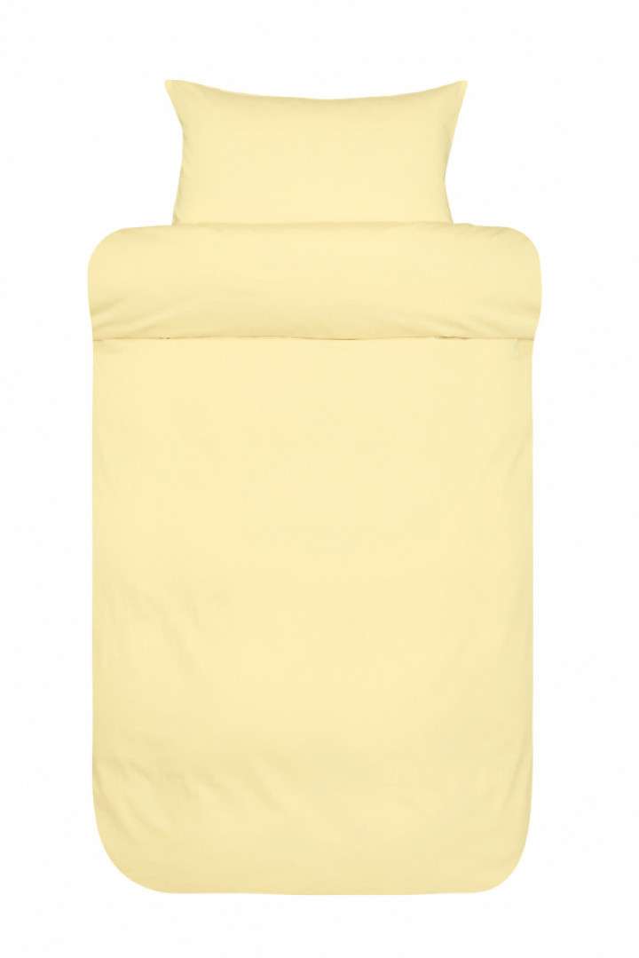 Hoie Duvet Cover Set Harmoni Light Yellow 150x210 cm
