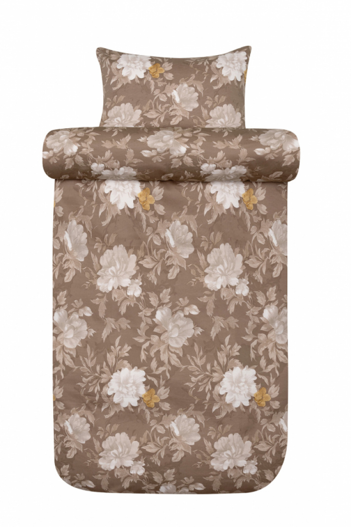Hoie Dynebetræk Leah Chokoladebrun 150x210 cm i gruppen Sengetøj / Brands / Hoie Sengetøj hos Sängvaruhuset Elgen (70008841)