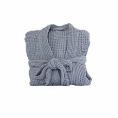 Mille Notti Cialda Bathrobe Light Blue