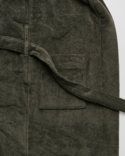 Magniberg Gelato Bathrobe Terry Olive Green