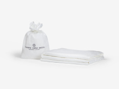 Carpe Diem Beds Murbærsilketæppe Hvid