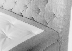 Carpe Diem Beds Luxury Mattress Topper Wool Light Grey