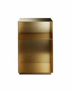 Carpe Diem Beds Nightstand Holme Brass
