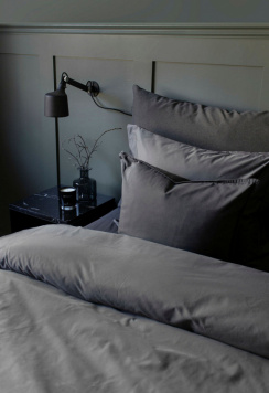 Carpe Diem Beds Havsbris Pussilakanasetti Tummanharmaa