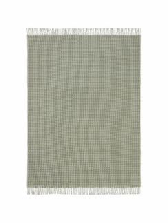 Hoie Teide Wool Blanket Soft Green 120x180 cm