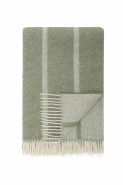 Hoie Istinden Wool Blanket Green 120x180 cm