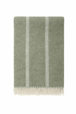 Hoie Istinden Wool Blanket Green 120x180 cm