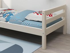 Flexa Classic Single Bed White Washed Pine