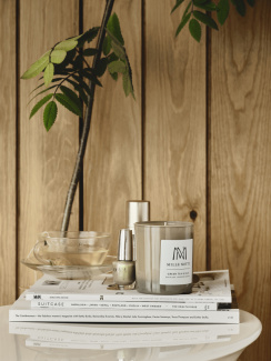 Mille Notti Duftlys Green Tea & Silk
