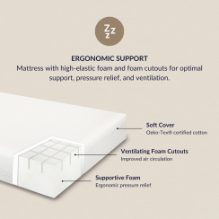 Flexa Dream Foam Mattress 90x190 cm