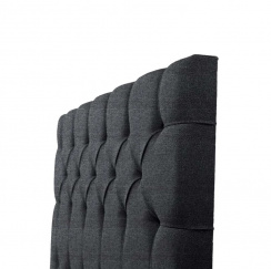 Tempur Headboard Promise Stitch Dark stone