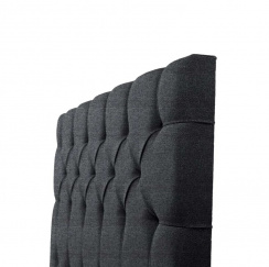 Tempur Headboard Promise Stitch Dark stone