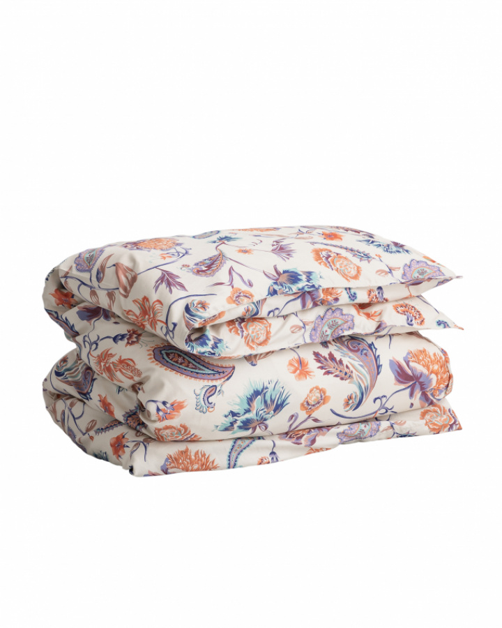 GANT Home Jacobean Floral Sengetøj Hvid Sand