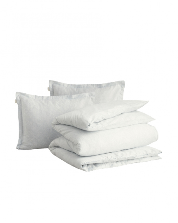 GANT Home Heather Grey - Paisleymønstret sengesæt