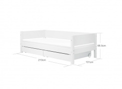 Flexa Junior Bed with Drawers
