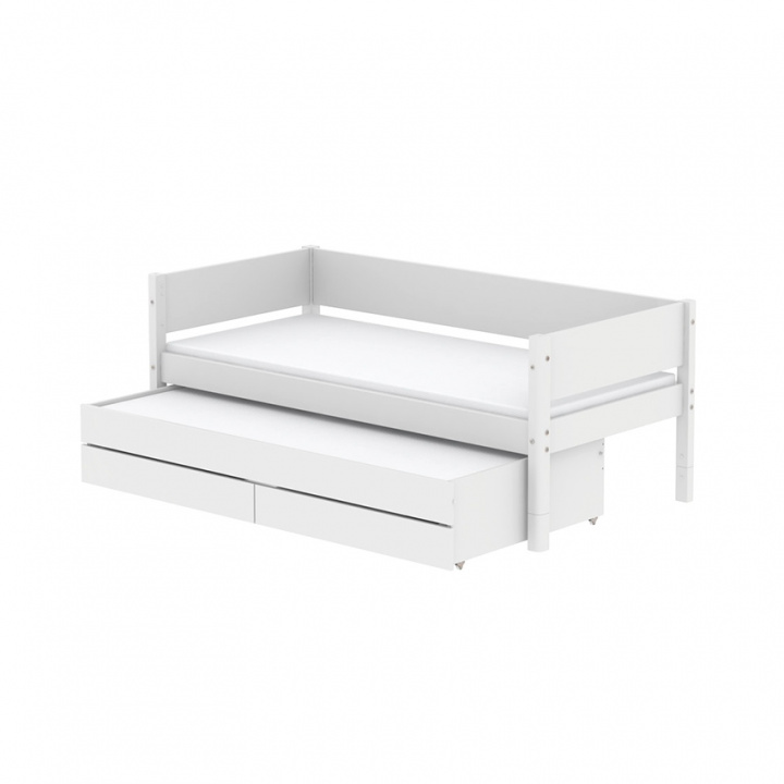 Flexa Junior Bed with Pull-Out Bed and Drawers