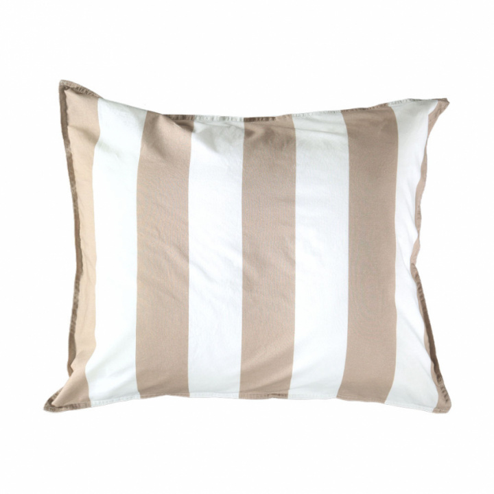 Gripsholm Pillowcase Vintage Stripe Beige