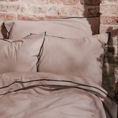 Gripsholm Sengetøjssæt Chambray Linen Beige