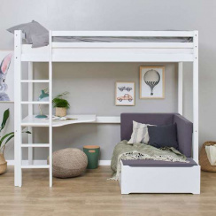 Hoppekids Eco Dream Mega Bed with Lounge Module and Tabletop