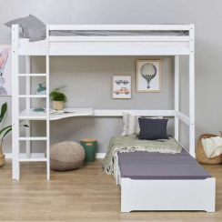 Hoppekids Eco Dream Mega Bed with Lounge Module and Tabletop
