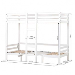 Hoppekids Eco Dream Mid-High Bed 90x200 cm