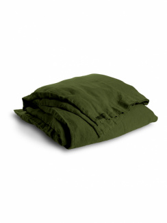 Lovely Linen Lovely dynebetræk Jeep Green