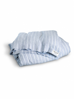 Lovely Linen Misty pussilakana Stripe Sky 150x210 cm