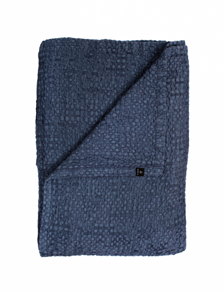 Himla Dani Bedspread Indigo in the group Bedding / Brands / Himla Bed Linens at Sängvaruhuset Elgen (Be23208-00610-141700)