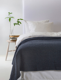 Himla Dani Bedspread Indigo