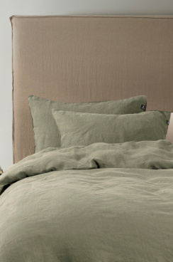 Himla Sunrise Pillowcase Sage 63x63 cm Danish size