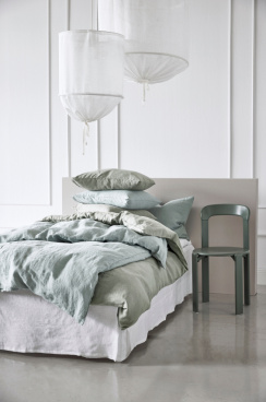 Himla Sunrise Pillowcase Sage 63x63 cm Danish size
