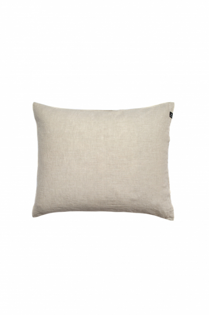 Himla Sunrise Pillowcase Oatmeal 63x63 cm Danish size in the group Bedding / Brands / Himla Bed Linens at Sängvaruhuset Elgen (Be30230-00065-2304)