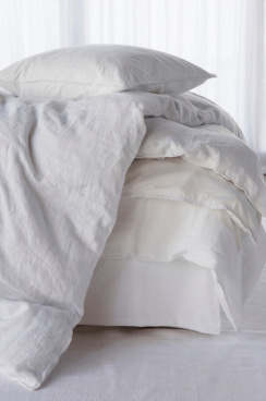 Himla Sunrise Bedspread White