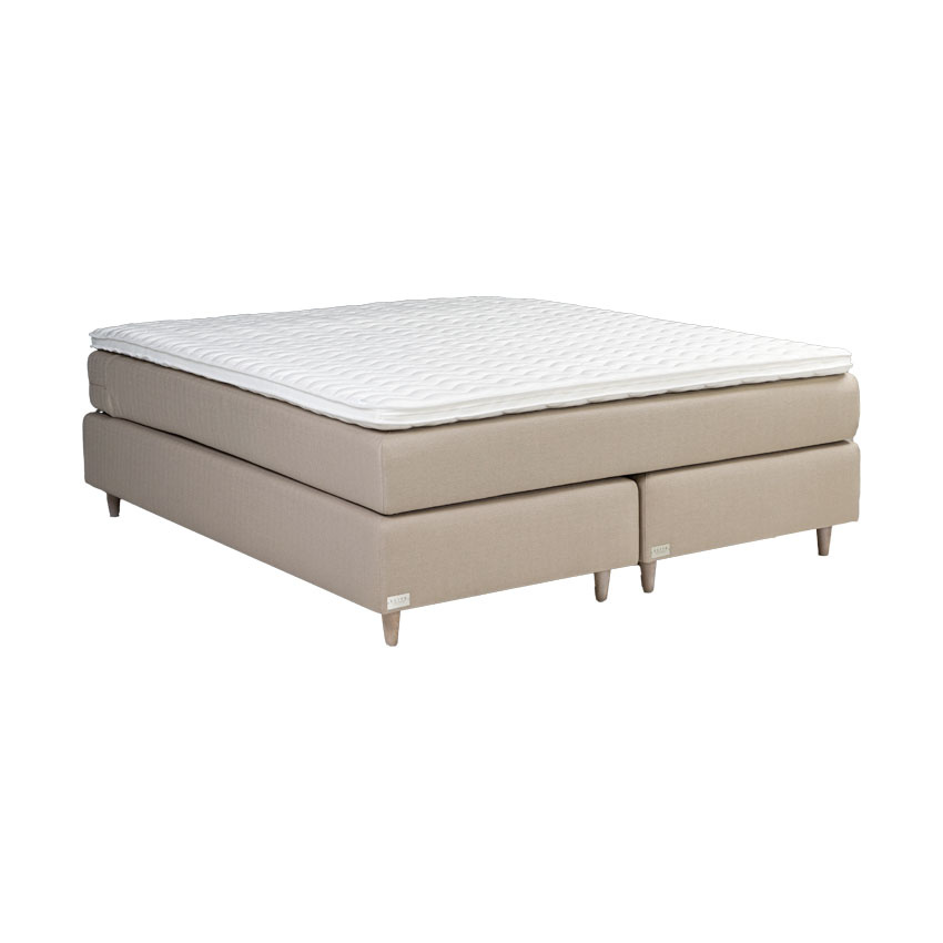 Elite Sängar Borgholm kontinentalsänky 160x200 cm Beige