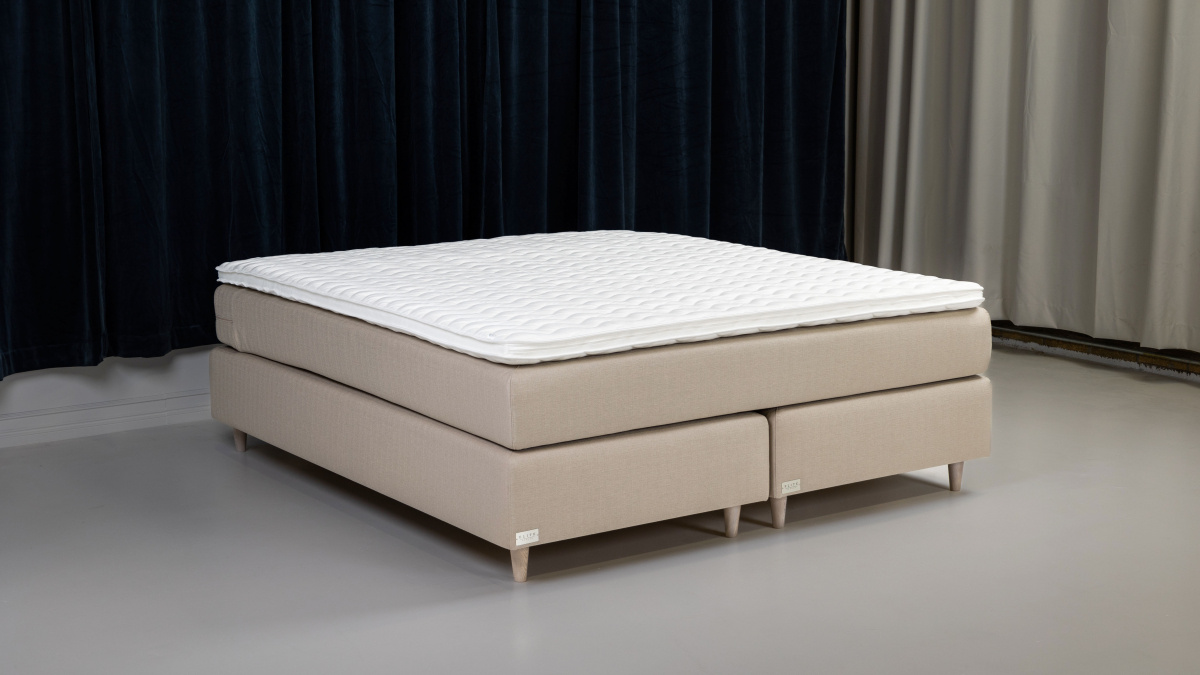 Elite Sängar Borgholm kontinentalsänky 160x200 cm Beige