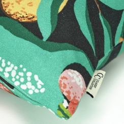 Classic Collection Cushion Cover Botanical Orange Black 50x50