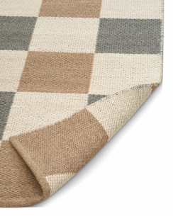 Classic Collection rug Checked Grey/natural
