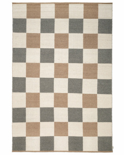 Classic Collection rug Checked Grey/natural