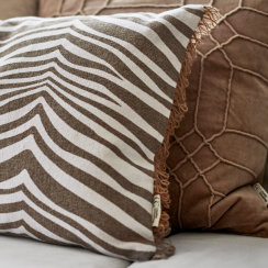 Classic Collection Cushion Zebra Simply Taupe