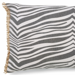 Classic Collection Pude Zebra Titanium 40x60 cm 