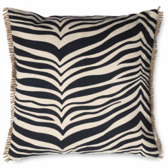 Classic Collection Tyyny Zebra Black 50x50 cm
