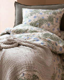 Garbo & Friends Duvet Cover Muslin Plumbago 150x210 cm