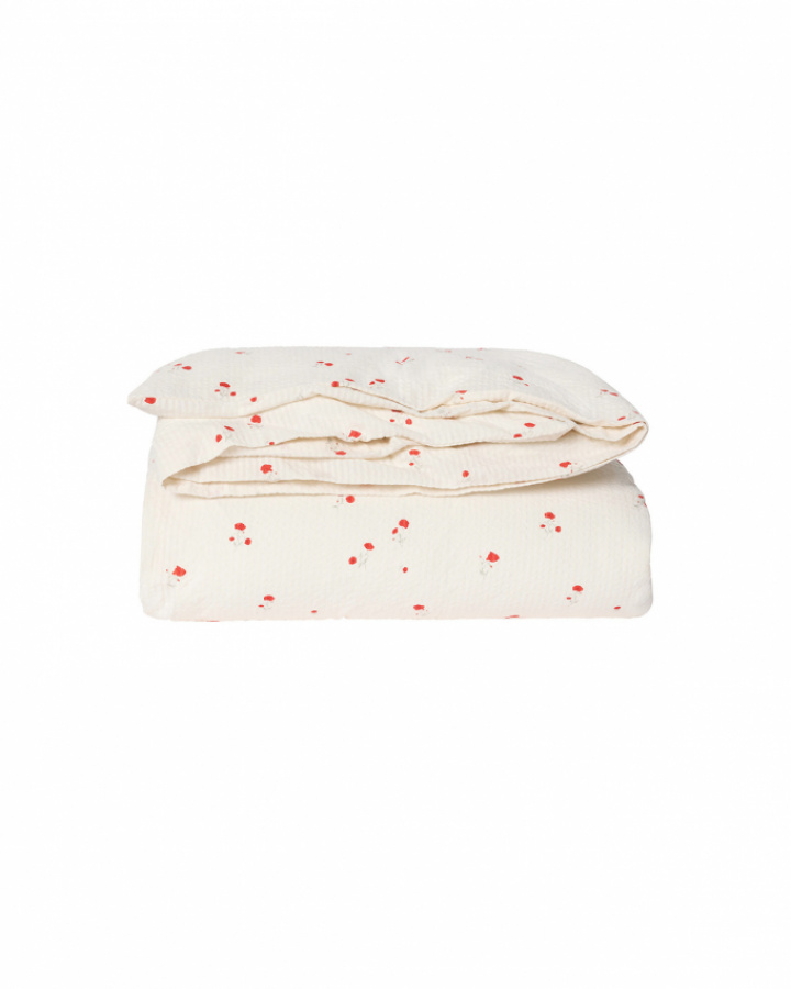 Garbo & Friends Duvet Cover Seersucker Poppy in the group Bedding / Brands / Garbo & Friends Bed Linen at Sängvaruhuset Elgen (GF120282-10400-1614EU00)