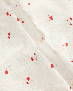 Garbo & Friends Duvet Cover Seersucker Poppy