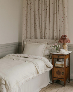 Garbo & Friends Duvet Cover Ladder Lace Pearl
