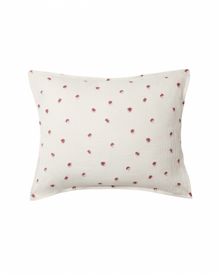 Garbo & Friends Pillowcase Muslin Rosehip 50x60 cm in the group Bedding / Brands / Garbo & Friends Bed Linen at Sängvaruhuset Elgen (GF130281-12000-153SE)