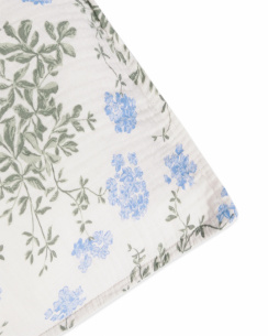 Garbo & Friends pudebetræk Muslin Plumbago 50x60 cm