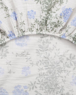 Garbo & Friends Lagen med Elastik Muslin Plumbago