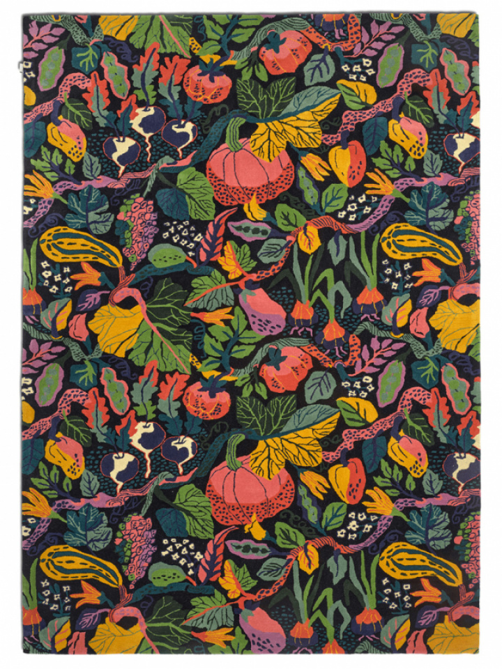 Classic Collection Matta Heritage Garden Charcoal Multi