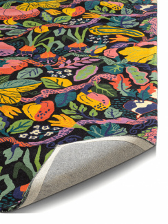Classic Collection Tæppe Heritage Garden Charcoal Multi